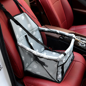 Travel Pet Dog Car Carrier Seat Bag Folding Hammock Waterproof Basket Safety Mesh Hanging Bags Dogs Seat Bag Basket Carrier