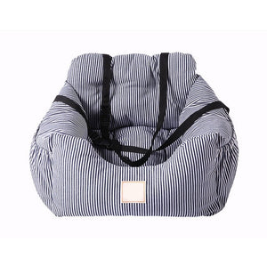 Universal Pet Dog Car Seat Booster Travel Safety Mat Waterproof Travelling Pet Seat Soft Warm kennel Pillow With Storage Pocket