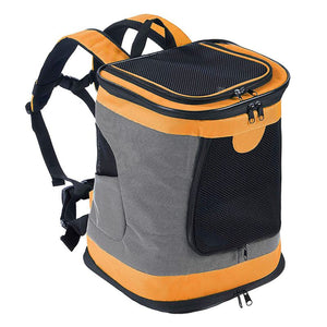 Pet Carrier Backpack For Small Medium Dogs Cats, Airline Approved Bag With Mesh Windows For Travel, Hiking, Outdoor