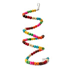 New Funny Rainbow Bead 100CM Swing Parrot Bird Ladder Wooden Pet Toy Pet Accessories