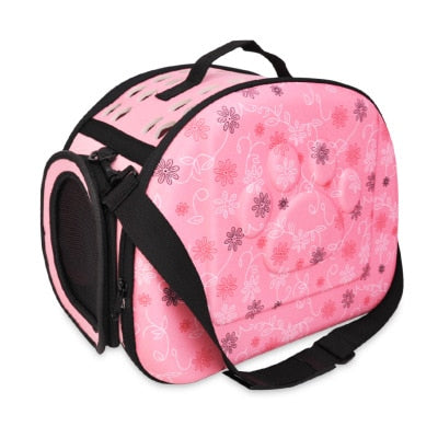 Foldable Premium EVA Pet Carrier Puppy Dog Cat Outdoor Travel Shoulder Bag for Small Dog Pets Soft Dog Kennel Pet Carrier Bag