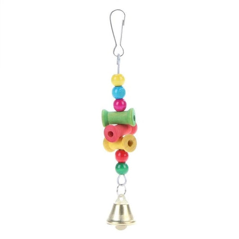 Parrot Toys Pet Bird Bites Climb Chew Toy Hanging Cockatiel Parakeet Climb Chewing Cage With Bell Bird Toys 12 Styles