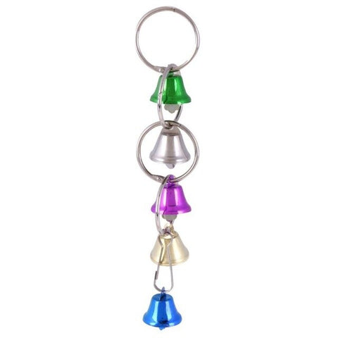 Parrot Toys Pet Bird Bites Climb Chew Toy Hanging Cockatiel Parakeet Climb Chewing Cage With Bell Bird Toys 12 Styles