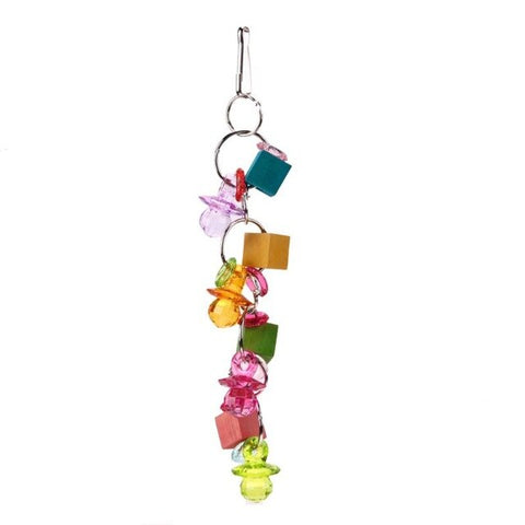 Parrot Toys Pet Bird Bites Climb Chew Toy Hanging Cockatiel Parakeet Climb Chewing Cage With Bell Bird Toys 12 Styles