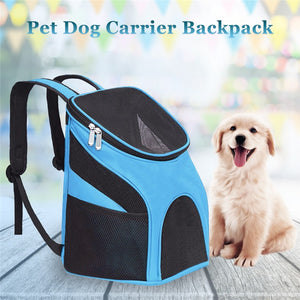 Pet Carrier Backpack Dog Cat Outdoor Travel Carrier Packbag Portable Zipper Mesh Backpack Breathable Dog Packets