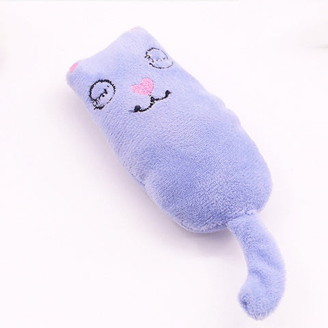 New Catnip Cat Funny Toy Pets Toys Cartoon Cat Tail 1PC Claws Pillow Teeth Grinding Soft Interactive Fancy