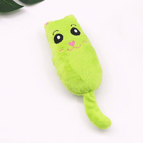 New Catnip Cat Funny Toy Pets Toys Cartoon Cat Tail 1PC Claws Pillow Teeth Grinding Soft Interactive Fancy