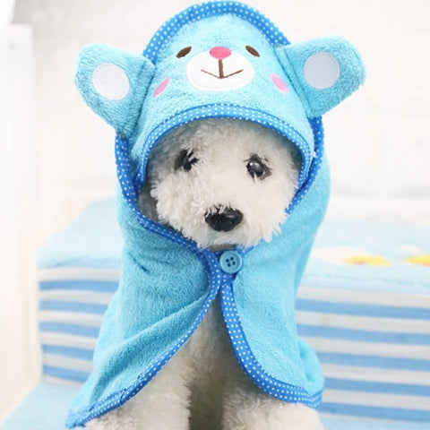 2019 New Cat Dog Towel Microfiber Drying Soft Dog Bathrobe Super Absorbent Bath Towel For Pet Puppy Grooming Supplies