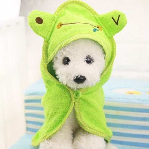 2019 New Cat Dog Towel Microfiber Drying Soft Dog Bathrobe Super Absorbent Bath Towel For Pet Puppy Grooming Supplies