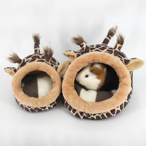 Squirrel Bed Nest Hamster House Cage Accessories For Good Sleep Comfortable Guinea Pigs Bed For Chinchilla Hamster Accessories