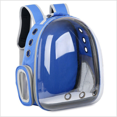 Beautiful Breathable Portable Pet Carrier Bag Outdoor Travel puppy cat bag Transparent Space Pet Backpack Capsule