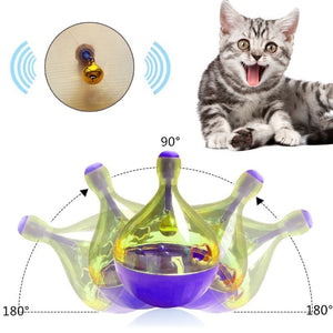 Pet Dog Fun Bowl Feeder Cat Feeding Toys Pets Tumbler Leakage Food Ball Pet Training Exercise Fun Bowl Gamelle  Comedero Gato 15