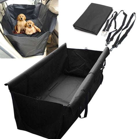 Pet Dog Car Seat Cover Blanket Waterproof Pet Carrier Car Rear Back Seat Mat Hammock Cushion Protector Safety Pet Travel Mat