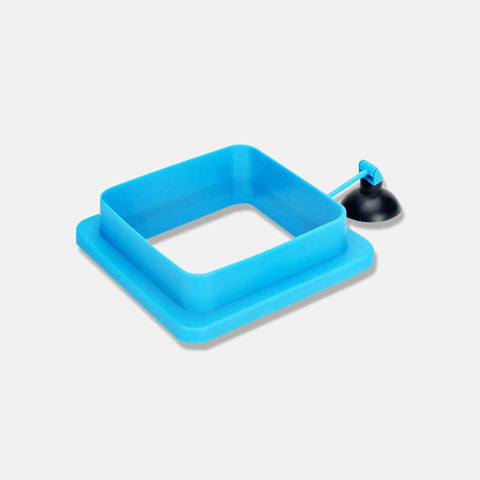 1pcs Fish Feeding Aquarium Fish Tank Ring Feeder Station Floating Food Water Plant Buoyancy Circle Feeding Ring Aquarium Fish