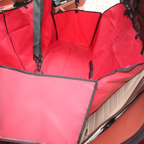 Pet Dog Car Seat Cover Blanket Waterproof Pet Carrier Car Rear Back Seat Mat Hammock Cushion Protector Safety Pet Travel Mat
