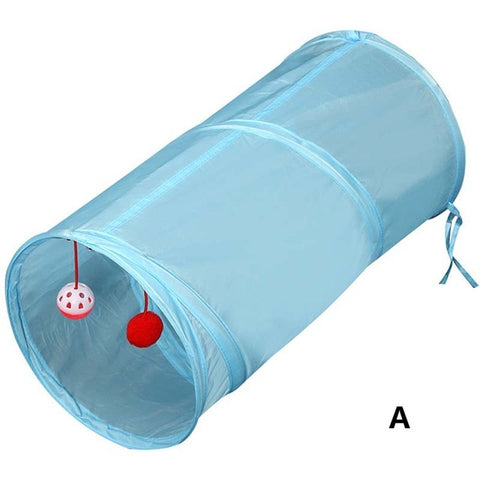 2019 Funny Pet Combination Cat Tunnel Game Channel Collapsible  Kitten Puppy Ferrets Rabbit Toys Play Dog Tunnel Tubes Play Toy