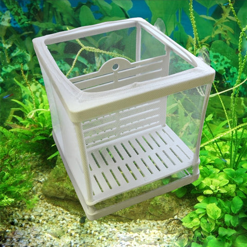 Aquarium Fish Breeding Breeder Box Baby Fish Hatchery Isolation Net Fish Tank Incubator Box Hanging Aquarium Accessory Supplies