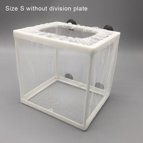 Aquarium Fish Breeding Breeder Box Baby Fish Hatchery Isolation Net Fish Tank Incubator Box Hanging Aquarium Accessory Supplies