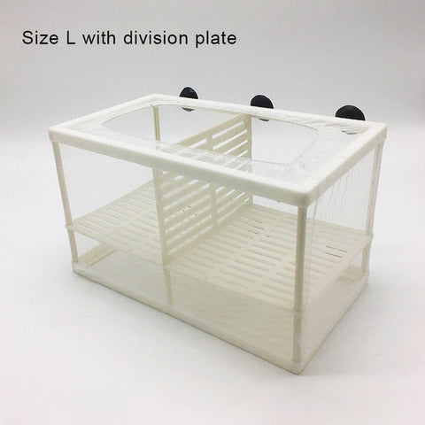 Aquarium Fish Breeding Breeder Box Baby Fish Hatchery Isolation Net Fish Tank Incubator Box Hanging Aquarium Accessory Supplies