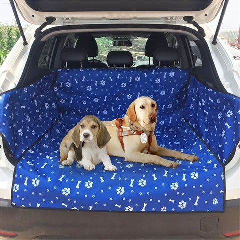 Dog Car Seat Cover Footprint Thick Waterproof Bite Resistant Rear Back Trunk Hammock Cushion Protector Seat Cover Pad Mat