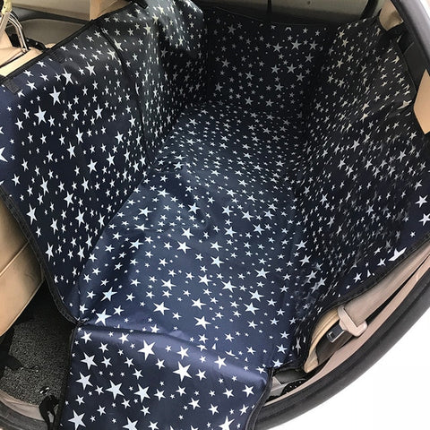 Dog Car Seat Cover Footprint Thick Waterproof Bite Resistant Rear Back Trunk Hammock Cushion Protector Seat Cover Pad Mat