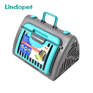 New Durable Transfer Perro Air Box With Handle Cat Transport Bag Plastic Flight Chien Case Hot Sale Pet Flycase For Traveling