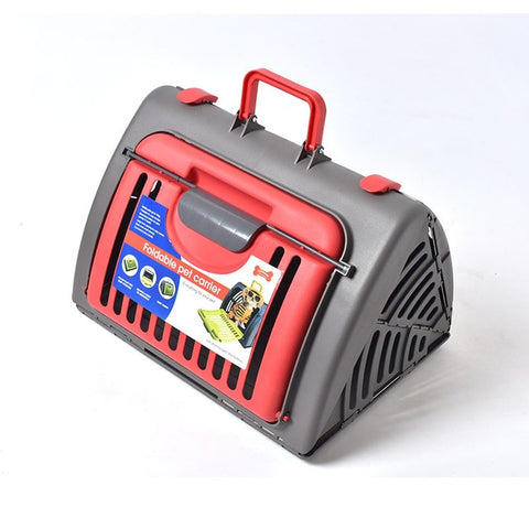 New Durable Transfer Perro Air Box With Handle Cat Transport Bag Plastic Flight Chien Case Hot Sale Pet Flycase For Traveling