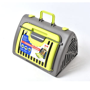 New Durable Transfer Perro Air Box With Handle Cat Transport Bag Plastic Flight Chien Case Hot Sale Pet Flycase For Traveling