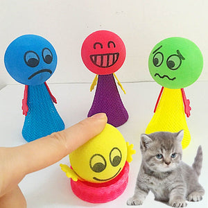 Hot Cat Toy Pet Cat Playing Toys For Cat Pet Accessories Bouncing Toy Puppy Kitten Funny Jumping Bouncy Balls Toys 1PC