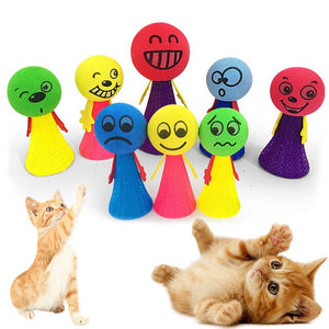 Hot Cat Toy Pet Cat Playing Toys For Cat Pet Accessories Bouncing Toy Puppy Kitten Funny Jumping Bouncy Balls Toys 1PC