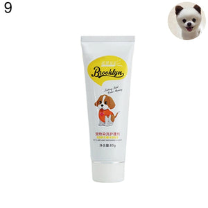80g Pet Dog Cats Animals Hair Bright Coloring Dyestuffs Dyeing Pigment Agent Supplies Safe Dog Accessories