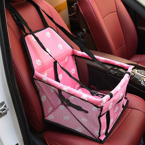 Travel Pet Dog Car Carrier Seat Bag Folding Hammock Waterproof Basket Safety Mesh Hanging Bags Dogs Seat Bag Basket Carrier