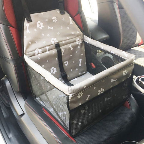 Travel Pet Dog Car Carrier Seat Bag Folding Hammock Waterproof Basket Safety Mesh Hanging Bags Dogs Seat Bag Basket Carrier