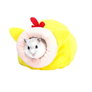Little Pet Cute Soft Plush Nest Squirrel Hamster Cotton Bed Small Pet Warm House Comfortable Small Animal Room