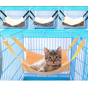 3Size Pet Hammock For Small Animal Cat Thicken Pet Hanging Bed 4 Colors Nest Hanging Animal Cage Hammock 27*27cm/35*35cm/53*36cm