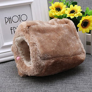 Cute Pet Guinea Pig Sack Small Nest Pet Hedgehog Squirrel Hamster Bed Waterproof Windproof Comfortable Soft Warm Cages