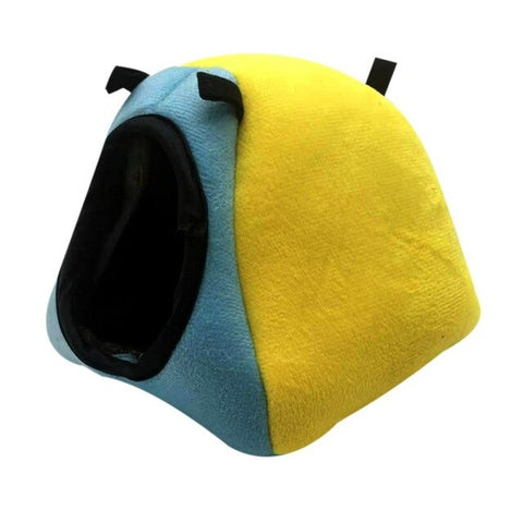 Hamster Rats Winter Nest House Warm Fleece Hanging Cage Hammock Cute Hamster House  Bed Mat For Small Animals