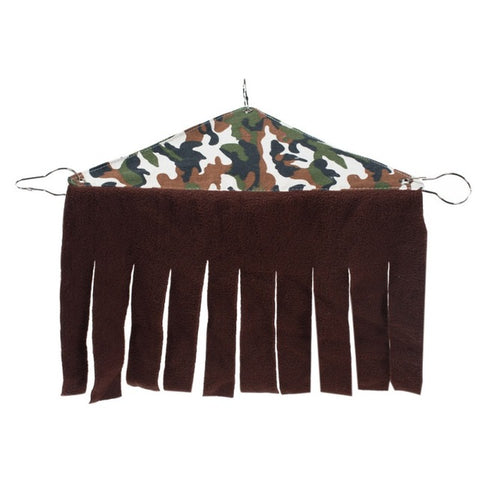Small Pet Hideout Hideaway Tassels Curtain Corner House For Chinchilla Rabbit Rat Hedgehog Squirrel Small Pet Nest Toy