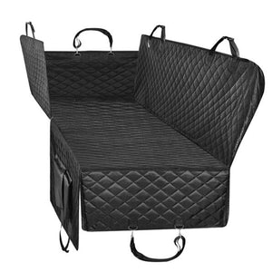 Dog Car Seat Cover Luxury Quilted Car Travel Pet Dog Carrier Car Bench Seat Cover Waterproof Pet Hammock Mat Cushion Protector