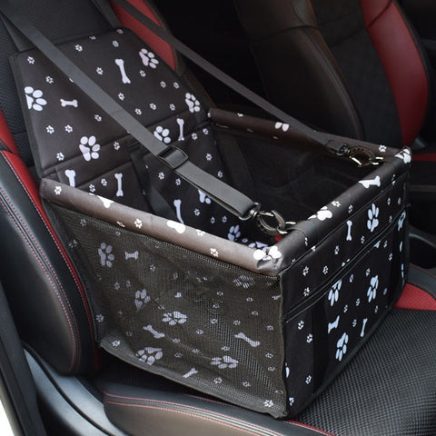 DIDIHOU Pet Dog Car Carrier Seat Bag Waterproof Basket Safety Travelling Basket Mesh Hanging Bags Dog Seat Bag