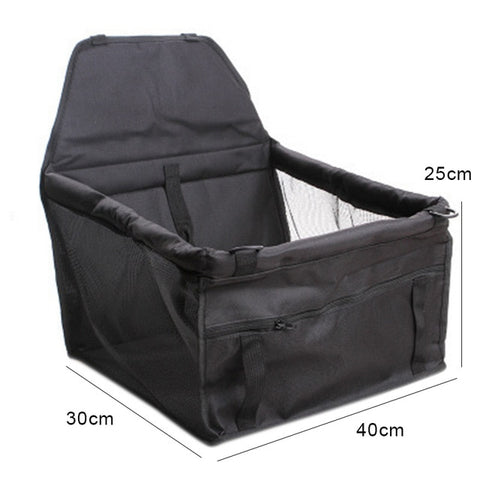 DIDIHOU Pet Dog Car Carrier Seat Bag Waterproof Basket Safety Travelling Basket Mesh Hanging Bags Dog Seat Bag