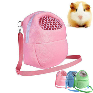 Pet Hamster Chinchilla Travel Warm Solid Bags Cages Guinea Pig Carry Bag Breathable