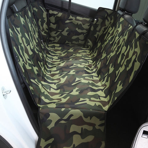 Dog Car Seat Cover View Mesh Waterproof Pet Carrier Car Rear Back Seat Mat Hammock Cushion Protector With Zipper And Pockets