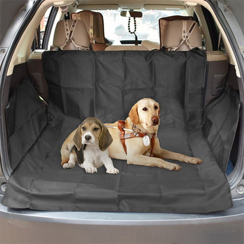 Dog Car Seat Cover View Mesh Waterproof Pet Carrier Car Rear Back Seat Mat Hammock Cushion Protector With Zipper And Pockets