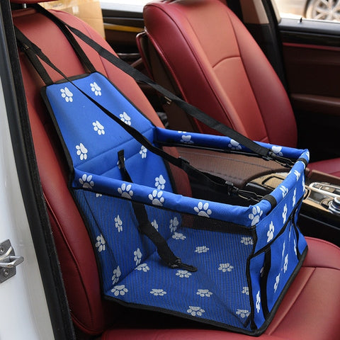 Travel Pet Dog Car Carrier Seat Bag Folding Hammock Waterproof Basket Safety Mesh Hanging Bags Dogs Seat Bag Basket Carrier
