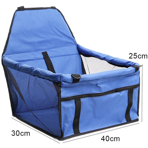 Pet Cat Carrier Bag Waterproof Travel Car Seat Carrier Basket Cat Bags Folding Dogs Carriers Bags Dog Mat Hammock Mesh Dog Bag