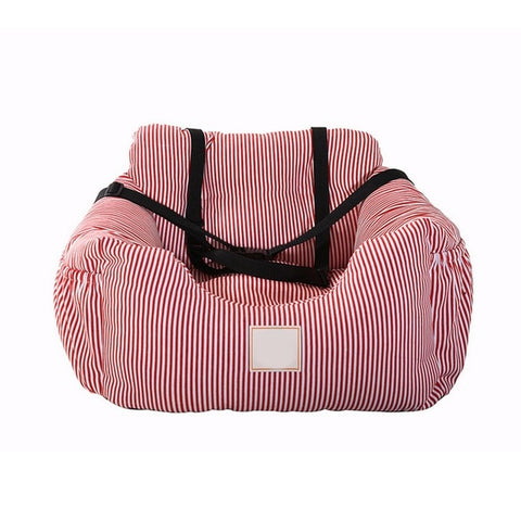 Universal Pet Dog Car Seat Booster Travel Safety Mat Waterproof Travelling Pet Seat Soft Warm kennel Pillow With Storage Pocket