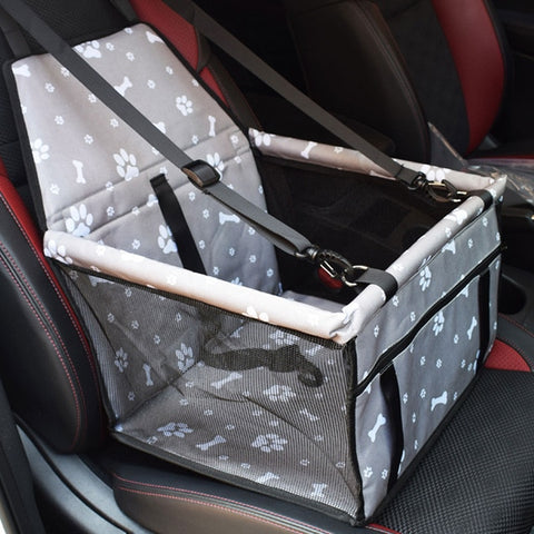 Pet Dog Car Carrier Seat Bag Basket Safety Travelling Cat Puppy Bag Folding Pet Carriers Bag Seat Bag Mesh Hanging Bags Dogs