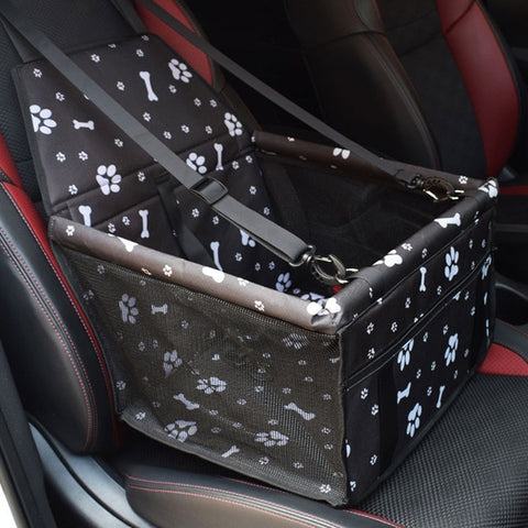 Pet Dog Car Carrier Seat Bag Basket Safety Travelling Cat Puppy Bag Folding Pet Carriers Bag Seat Bag Mesh Hanging Bags Dogs