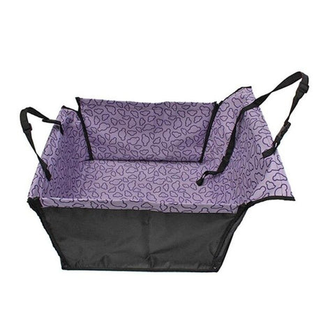 Pet Dog Carrier Double Layers Waterproof Rear Back Dogs Car Seat Cushion Folding Cat Puppy Bag Dog Car Seat Dog Seat Bag Basket